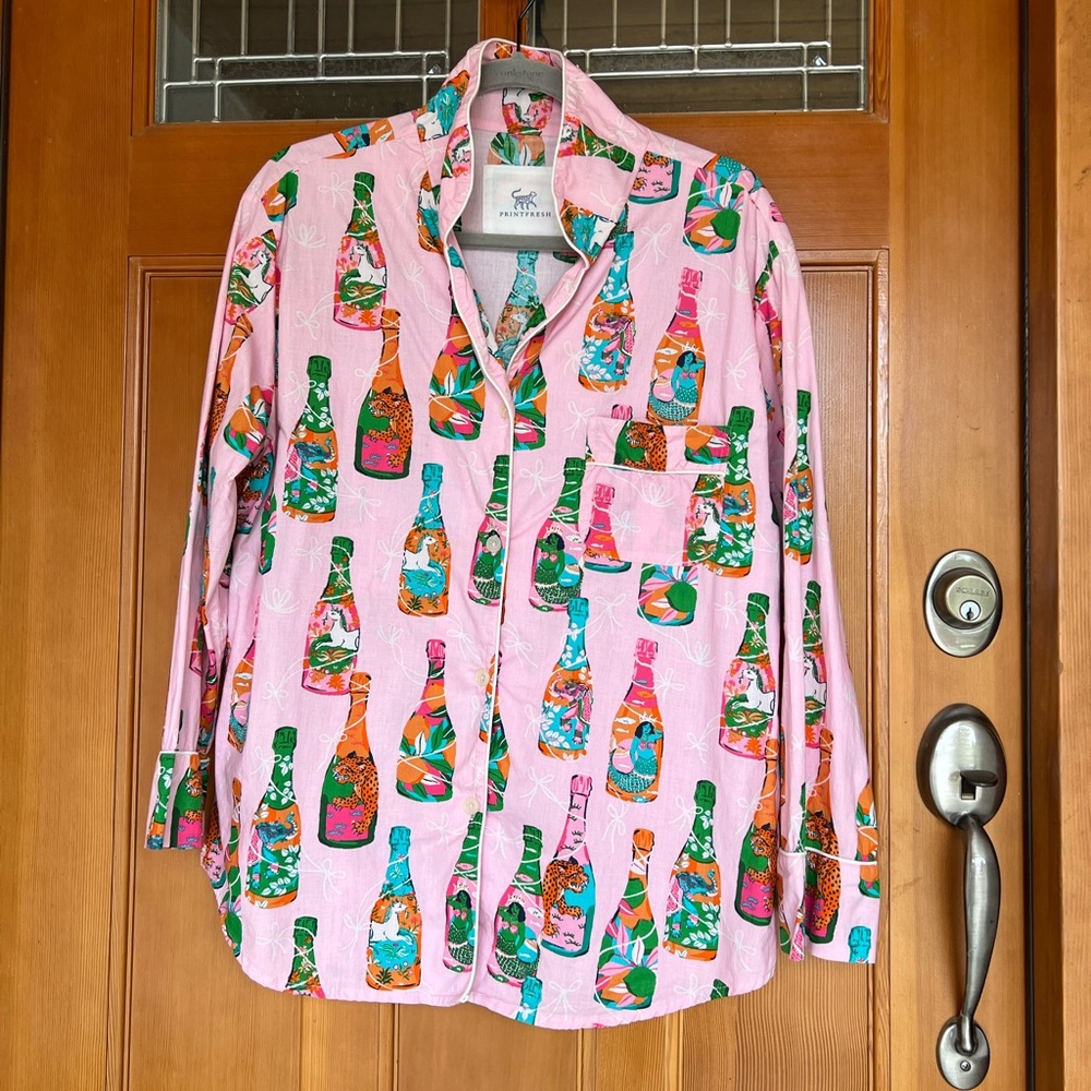 Printfresh Pop the Bubbles PJ Set - Sz M